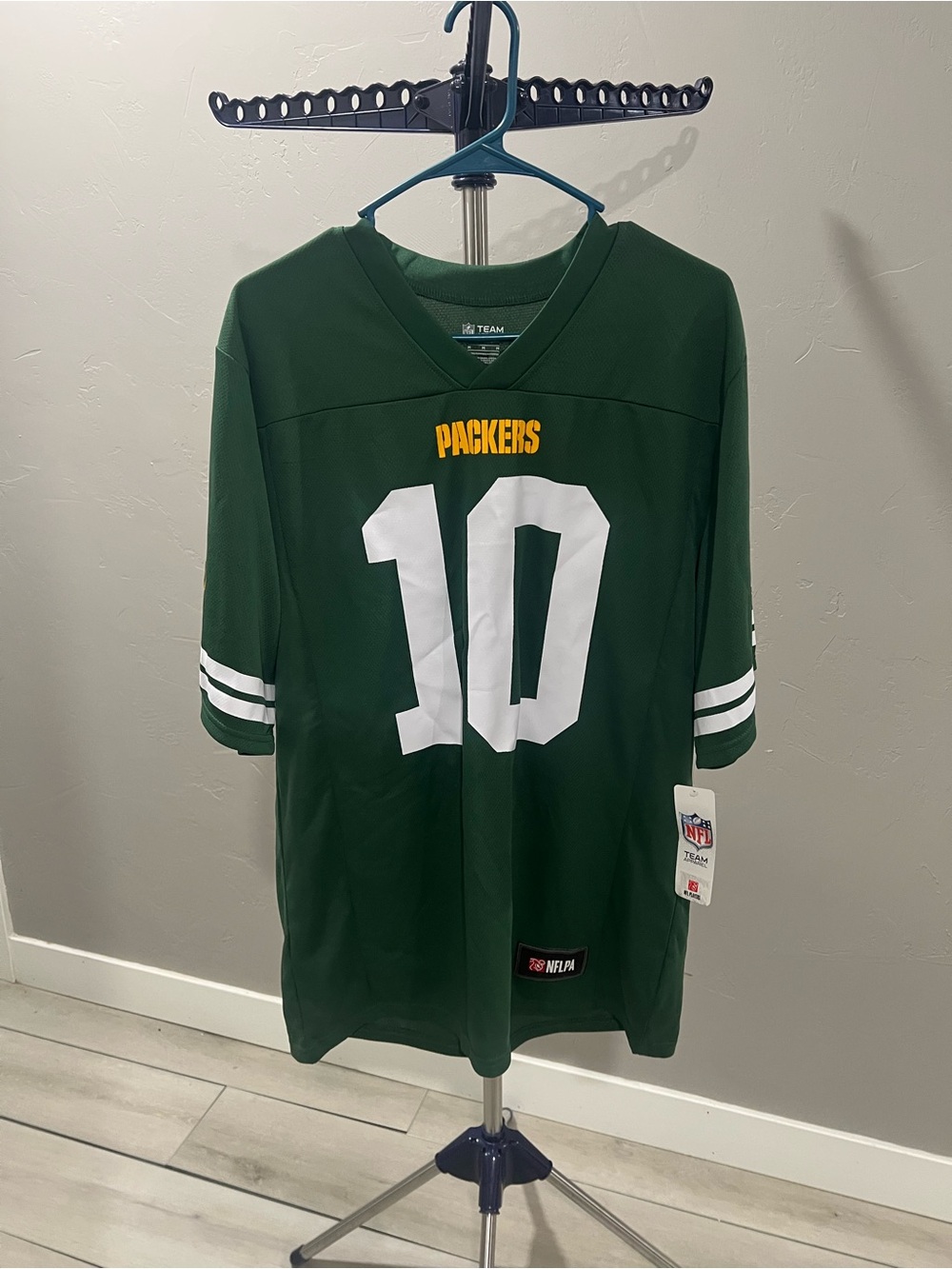 Official NFL Team Apparel Green Bay Packers Jordan Love #10 Jersey (NWT)